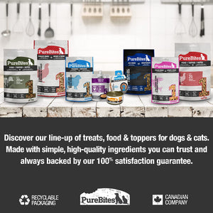 Beef Freeze Dried Dog Food • Topper, 20 Ingredients, Made in USA, 10Oz