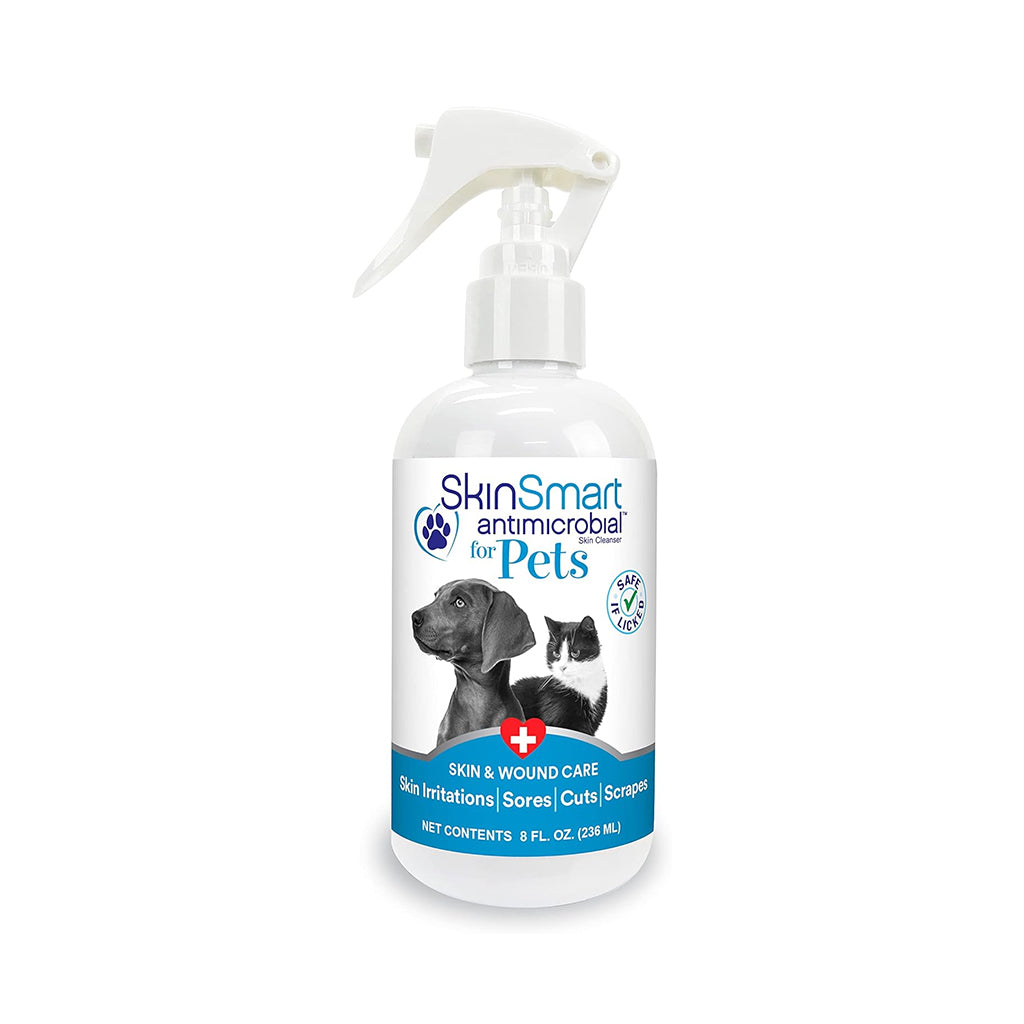 Wound Care for Pets, Hypochlorous Acid Removes Bacteria to Promote Healing and Relieves Itch, Safe If Licked, 8 Ounce Spray Bottle