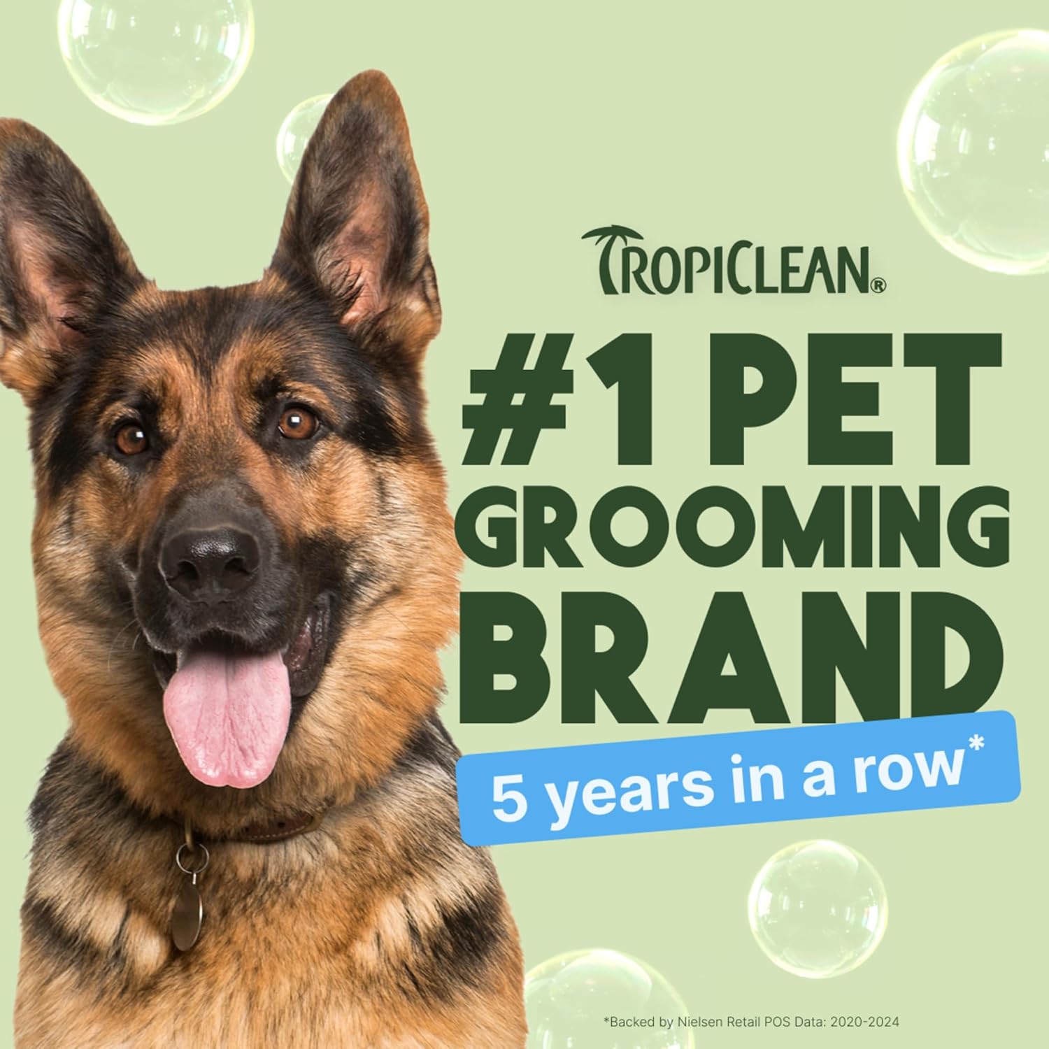 Hypoallergenic Waterless Dog Shampoo | Dry Shampoo for Allergies & Sensitive Skin | Safe for Cats | Puppies & Kittens | No Rinse | 7.4Oz