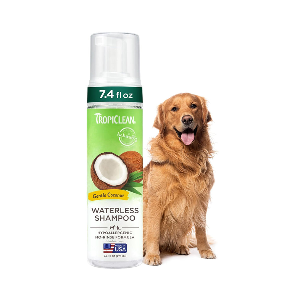 Hypoallergenic Waterless Dog Shampoo – 7.4Oz