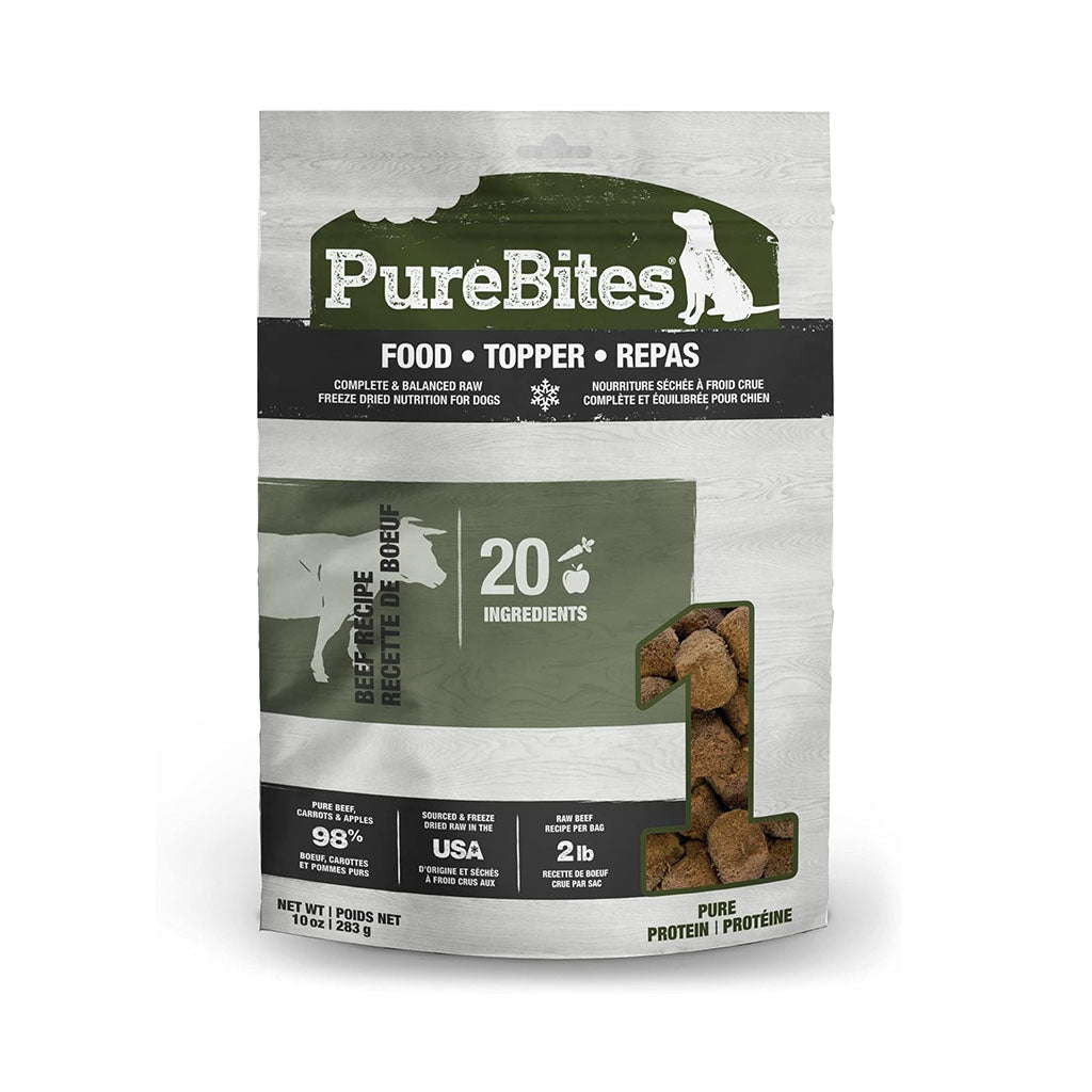 Beef Freeze Dried Dog Food Topper 20 Ingredients -  Furball & Flourish