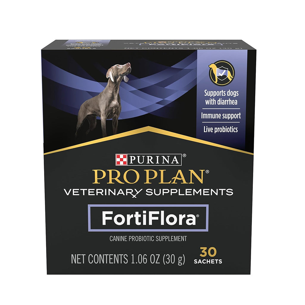 Purina Pro Plan Veterinary Supplements FortiFlora Dog Probiotic – 30 Ct. Box